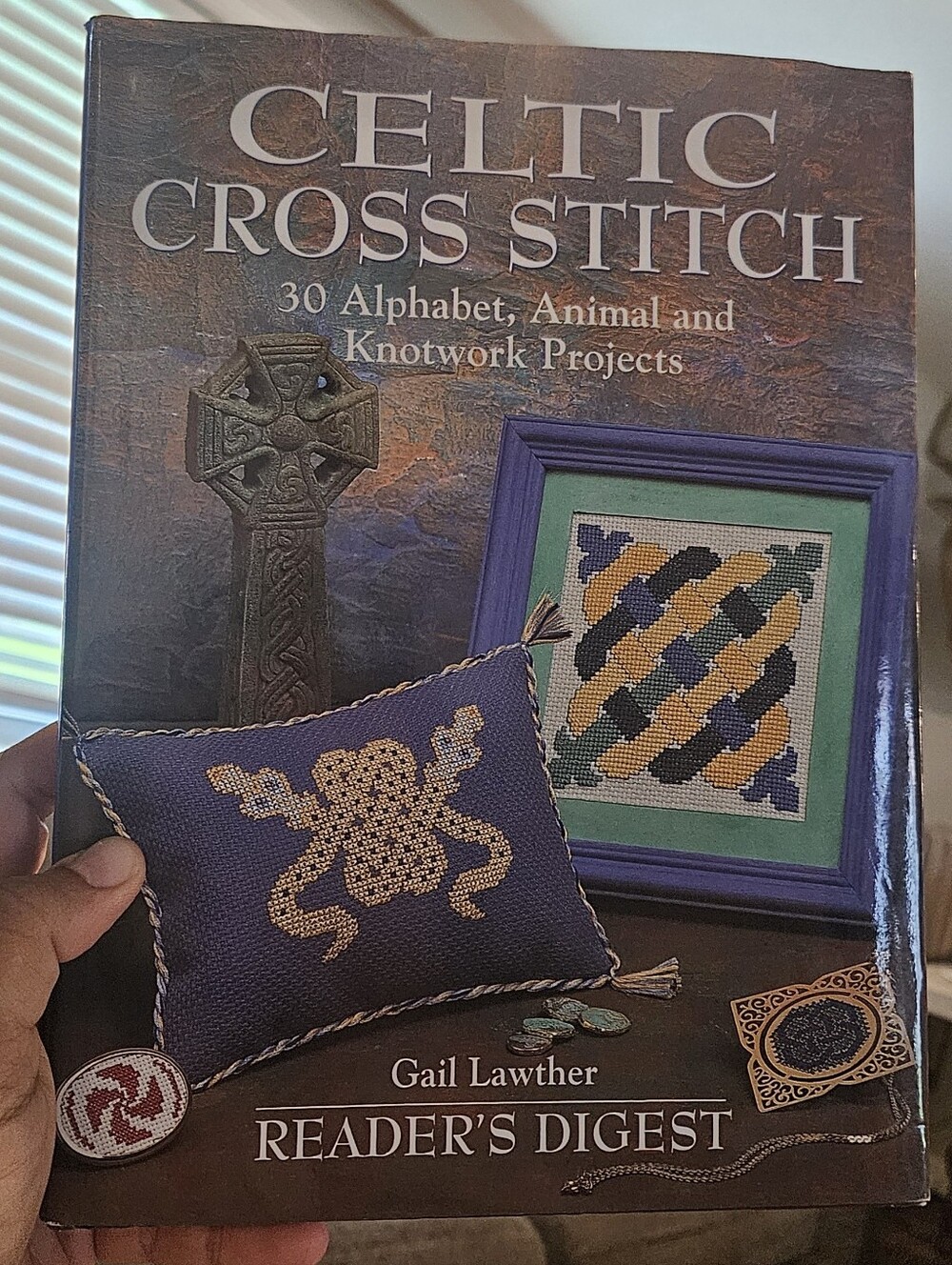 Vintage Book Of Celtic Cross Stitch Projects
